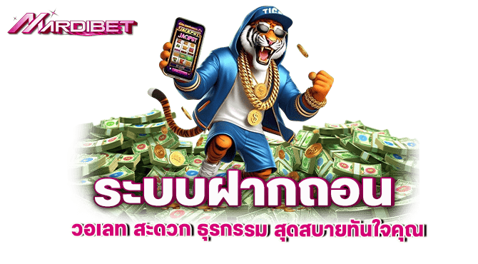 ระบบฝากถอน วอเลท สะดวก ธุรกรรม สุดสบายทันใจคุณ